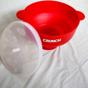 NEW Microwave Popcorn Popper Silicone Bowl